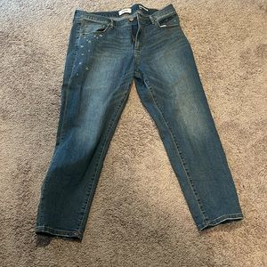 Star detailed jeans